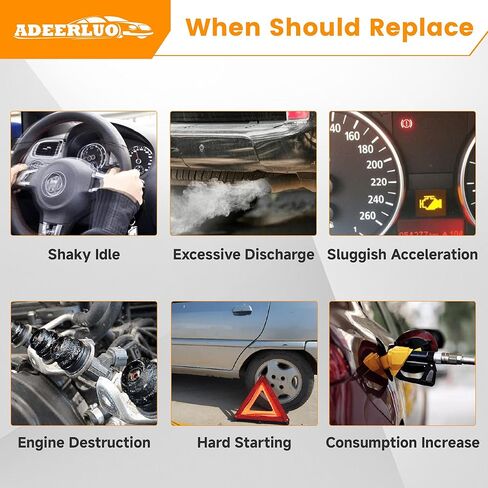 محاقن الوقود 8 قطعة تناسب تشيفي سيلفرادو 1500 2500 HD 3500 تاهو لجي إم سي سييرا يوكون لكاديلاك إسكاليد لبويك راينر 4.8L 5.3L 6.0L 2001-2007, 17113553 FJ315 in Kuwait