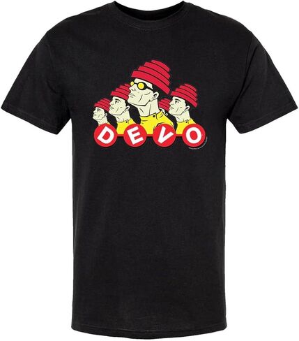 Devo Men's Energy Dome T-Shirt Black | Officially Licensed Merchandise in Saudi Arabia