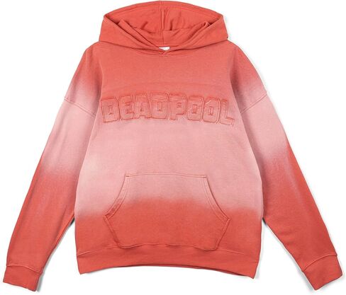 Marvel Spider-Man Deadpool Men's French Terry Drop Shoulder Pullover Hoodie Adult Sizes (X-Small - 2XL) in Saudi Arabia