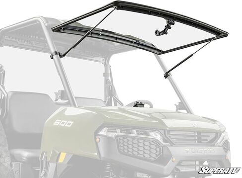 SuperATV Scratch-Resistant Flip Windshield Compatible With Polaris Ranger 500 (2026+) in Saudi Arabia