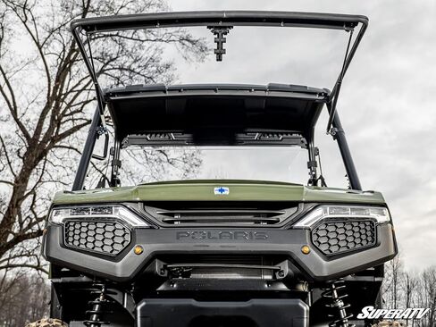 SuperATV Scratch-Resistant Flip Windshield Compatible With Polaris Ranger 500 (2026+) in Saudi Arabia
