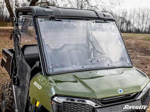 SuperATV Scratch-Resistant Flip Windshield Compatible With Polaris Ranger 500 (2026+) in Saudi Arabia