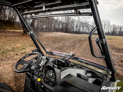 SuperATV Scratch-Resistant Flip Windshield Compatible With Polaris Ranger 500 (2026+) in Saudi Arabia