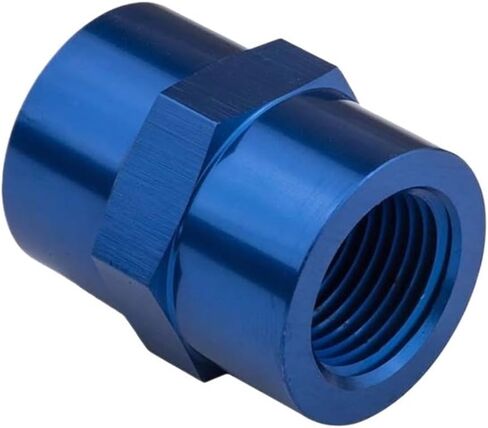 Aluminum1/8(1/4 3/8 1/2 3/4) NPT Female To 1/8(1/4 3/8 1/2 3/4) NPT Female Couplers Straight Fitting Adapter Accessories(WX910-04B) in Kuwait