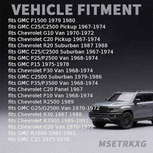 2 Pcs Front Lower Suspension Control Arm Shaft Kit fits Chevrolet C10 Suburban Panel C20 Pickup 1963 1964 1965 1966 1967 1968 1969 1970 1971 1972 1973 1974 1975 1976 1977 1978-1986 in Kuwait