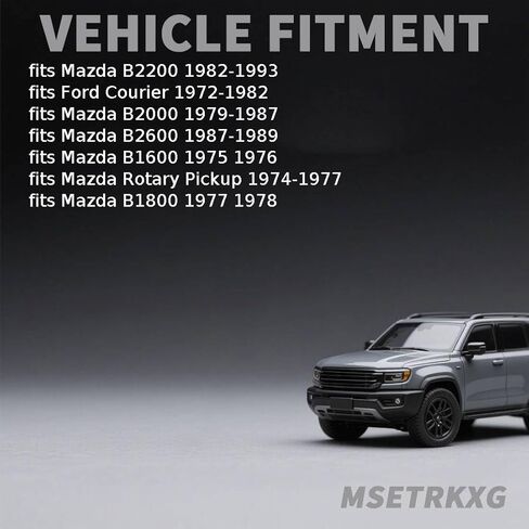 2 x Front Upper Suspension Control Arm Shaft Kit Replacement 1013803 fits Ford Courier 1972 1973 1974 1975 1976 1977 1978 1979 1980-1982 fits Mazda B1600,B1800,B2000,B2200 1975-1993 in Kuwait