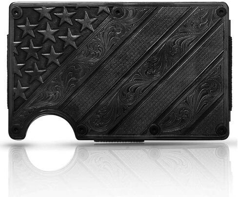 Montana Silversmiths All American Credit Card Holder and Money Clip in Saudi Arabia