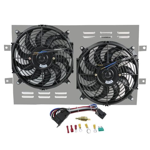 Aluminum Radiator Shroud Fan for 1963-1968 Chevy Chevelle Malibu El Camino Impala GM Cars Bel-Air Impala Biscayn l6 V8 CC289 AE289 EC289 MC289 1964 1965 1966 1967 in Saudi Arabia