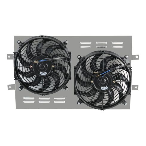 Aluminum Radiator Shroud Fan for 1963-1968 Chevy Chevelle Malibu El Camino Impala GM Cars Bel-Air Impala Biscayn l6 V8 CC289 AE289 EC289 MC289 1964 1965 1966 1967 in Saudi Arabia