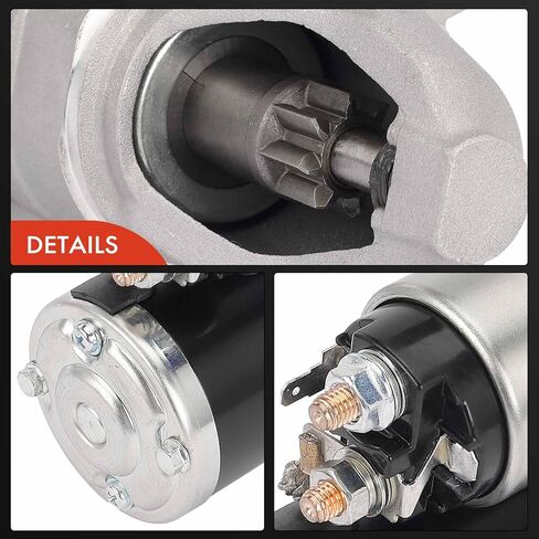 محرك A-Premium Starter متوافق مع Smart Fortwo 2008-2016، 1.0 لتر، 12 فولت 0.8 كيلو وات، 8 أسنان عكس اتجاه عقارب الساعة in Saudi Arabia