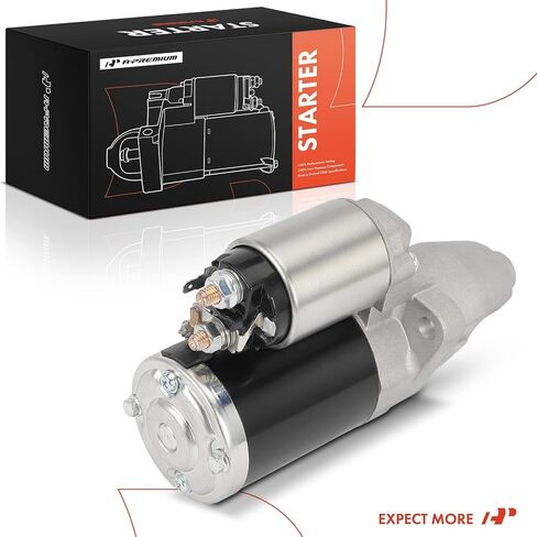 محرك A-Premium Starter متوافق مع Smart Fortwo 2008-2016، 1.0 لتر، 12 فولت 0.8 كيلو وات، 8 أسنان عكس اتجاه عقارب الساعة in Saudi Arabia