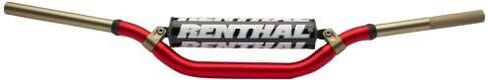 Renthal Twinwall Villopoto/Stewart Style Bend 996 Red MX Dirtbike Handlebar (996-01-RD-07-18) in Saudi Arabia