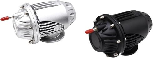 ضغط الشاحن التوربيني، صمام نفخ Pro Super SQV Pro Super SQV 4 Turbo HKS Universal Aluminium SSQV Blow-Off شفة قابلة للتعديل IV SQV4 محول تعديل الصوت وترقيته (فضي) in Kuwait