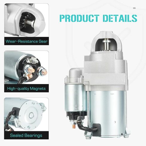 6485 Starter 99-04 for Chevrolet S10 Silverado 1500 Express 1500 2500 4.3L, for GMC Sonoma Jimmy Safari 99-04, for Oldsmobile Bravada 99-01, for Isuzu Hombre 99-00, for 410-12204 8104654620 ND281-8000 in Saudi Arabia
