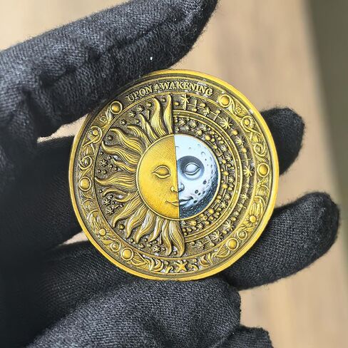 Upon Awakening Transformative Sobriety Chip for Renewal and Personal Growth AA Medallion in Kuwait