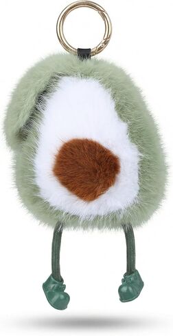 سلسلة مفاتيح من مجموعة قطيفة الطعام، حلقة مفاتيح علاجية ناعمة ولطيفة وجذابة للمفاتيح والحقائب والمحافظ هدية ممتعة وجميلة in Kuwait