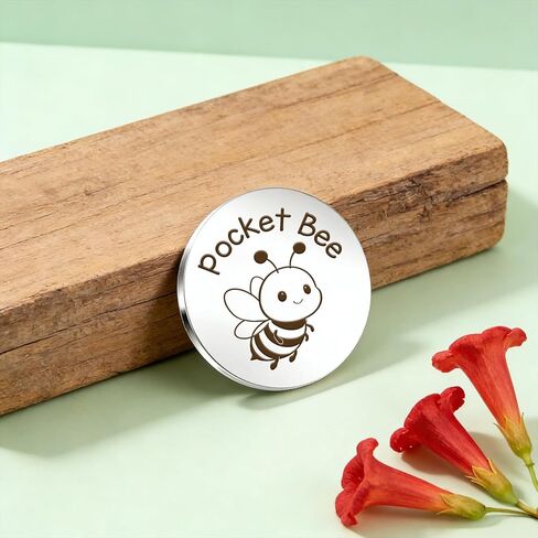 Bee Themed Gifts Bee Keychain Cute Animal Pocket Hug Token Emotional Support Gift Small Easter Christmas Gifts for Bees Lovers Boyfriend Girlfriend Son Daughter Best Friend Women Men in Saudi Arabia