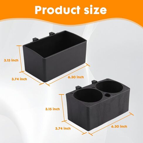 مجموعة ملحقات عربة الأدوات ELAFROS - صندوق تخزين معلق وحامل زجاجات مزدوج، مجموعة منظم سهلة التركيب متوافقة مع MF3، MF3P، T2AP، T3PB، T3PSB in Kuwait