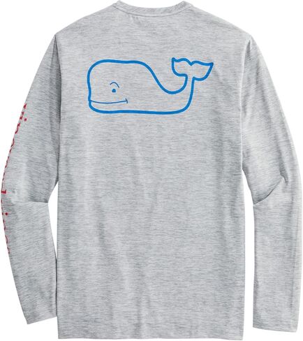 تي شيرت Vineyard Vines رجالي بأكمام طويلة هاربور بيرفورمانس in Saudi Arabia