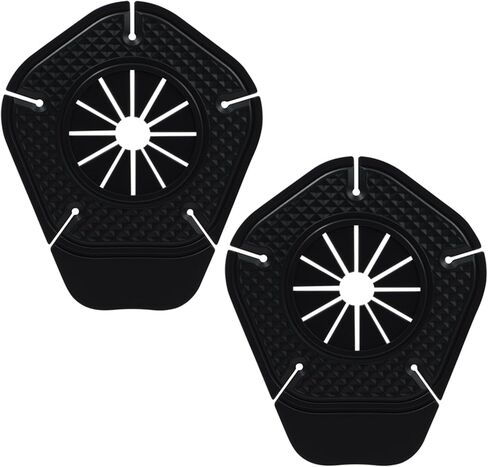 Silicone Wiper Pivot Guards, Wiper Hole Protective Dust Covers, Windshield Wiper Arm Hole Protector Caps, Universal Auto Exterior Accessories for Most Cars, SUVs, and Trucks (Black 2) in Kuwait