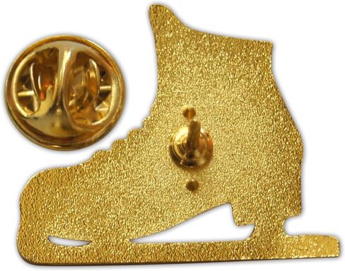 Novel Merk Ice & Figure Skater Lapel Pin, Hat Pin & Tie Tack Set with Clutch Back in Saudi Arabia