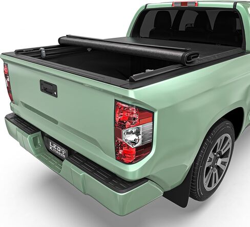 LEDKINGDOMUS Low-Profile Hard Trifold Truck Bed Tonneau Cover Fits for Toyota Tundra 2022 2023 2024 2025 2026 with Deck Rail System | 5.5ft Bed (Excl. Trail Edition) in Saudi Arabia