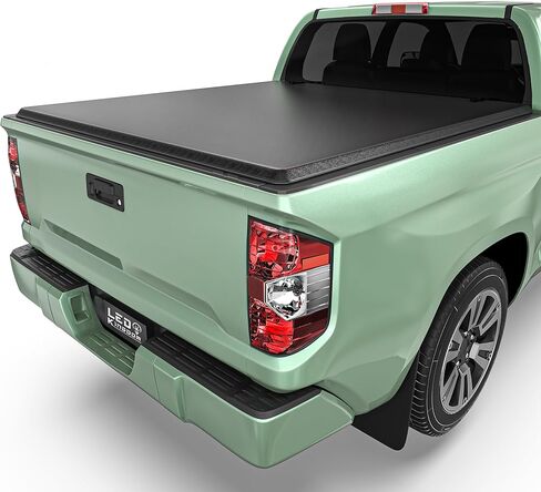 LEDKINGDOMUS Low-Profile Hard Trifold Truck Bed Tonneau Cover Fits for Toyota Tundra 2022 2023 2024 2025 2026 with Deck Rail System | 5.5ft Bed (Excl. Trail Edition) in Saudi Arabia