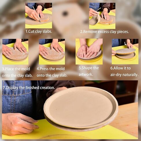 Pottery Foam Table Runner,Pottery Mould Tools (Circle-19.7 * 19.7 * 19.7) in Kuwait