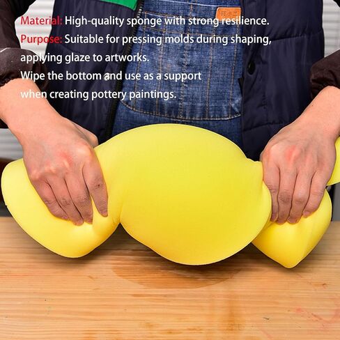 Pottery Foam Table Runner,Pottery Mould Tools (Circle-19.7 * 19.7 * 19.7) in Kuwait