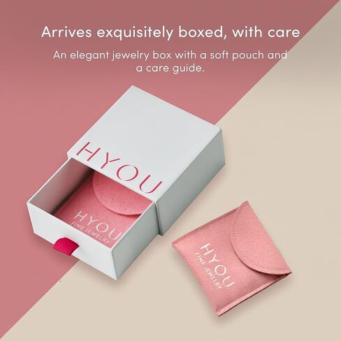 HYOU Cera Womens Rings, 14K Gold Vermeil (25x Thicker Than Plated Gold Jewelry) on 925 Sterling Silver Rings, Hypoallergenic Wedding Band with Ceramic Accent, Jewelry Gift Box, 5 Yr Warranty in Kuwait