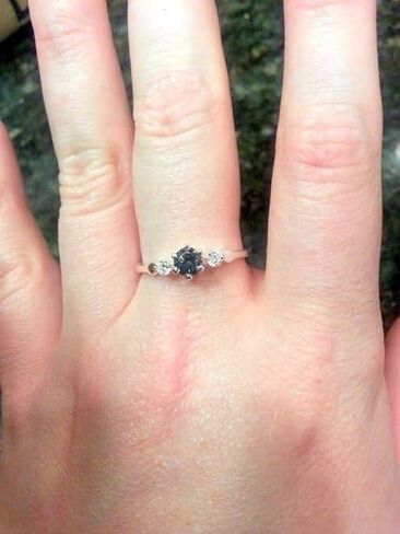 SILVERCLOSEOUT Sterling Silver Simulated Rainbow Topaz Stackable Ring (Size 4-10) in Kuwait