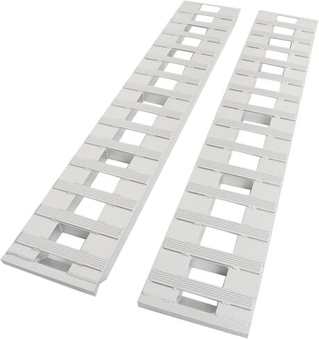 labwork 80 inch X 15 inch 1 Pair 2 Ramps Aluminum Ramps Trailer Ramps in Kuwait