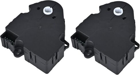 مشغل باب مزيج HVAC متوافق مع Chevy Silverado 1500 2500 3500 GMC Sierra 1500 2500 3500 Yukon Cadillac Buick Pontiac Oldsmobile Hummer يستبدل 604-106 52402588 89018365 (2-Pack) in Kuwait