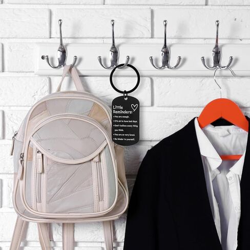 سلسلة مفاتيح Little Reminders ملهمة، هدية تشجيع إيجابية للنساء والرجال، هدية عيد ميلاد أفضل صديق لأفضل صديق Bff Bestie، دعم التخرج في عيد الميلاد، ابتهج أنت كافي in Kuwait