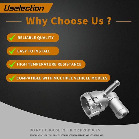 1K0122291R Aluminum Water Coolant Hoses Connector Pipe Replacement for Audi A3 S3 Sportback VW Beetle EOS Golf Caddy CC Jetta Passat Touran Seat Skoda 1K0122291CA (Aluminum) in Kuwait