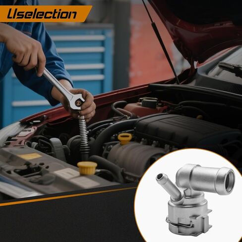 1K0122291R Aluminum Water Coolant Hoses Connector Pipe Replacement for Audi A3 S3 Sportback VW Beetle EOS Golf Caddy CC Jetta Passat Touran Seat Skoda 1K0122291CA (Aluminum) in Kuwait