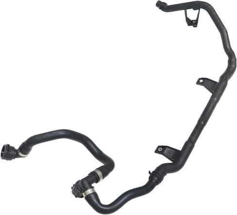 1X Engine Coolant Recovery Tank Hose Compatible with BMW E82 M Coupe 335i 10-13# 17127548229 in Saudi Arabia