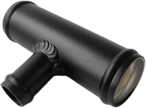 Universal Aluminum Coolant T-Pipe Fitting 3-Way Radiator Fitting Hose Coolant Tee Adapter 32 * 32 * 19mm in Kuwait