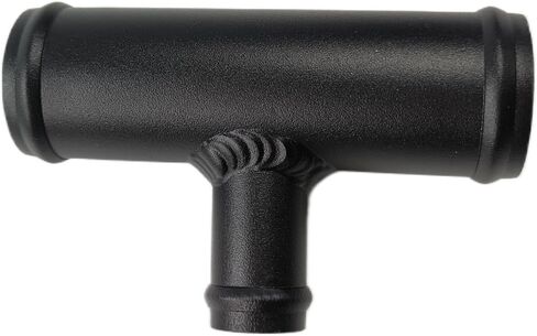 Universal Aluminum Coolant T-Pipe Fitting 3-Way Radiator Fitting Hose Coolant Tee Adapter 32 * 32 * 19mm in Kuwait