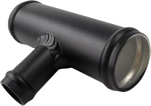 Universal Aluminum Coolant T-Pipe Fitting 3-Way Radiator Fitting Hose Coolant Tee Adapter 32 * 32 * 19mm in Kuwait