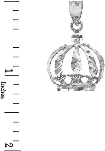 925 Sterling Silver Royal Crown Charm Pendant in Saudi Arabia