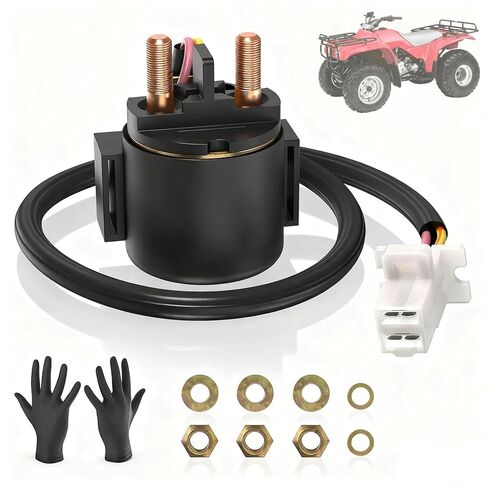 Newly Upgraded Starter Solenoid Relay for Honda TRX300 Fourtrax 300 1988 1989 1990-2000 TRX200 Fourtrax 200 1984 TRX250 FOURTRAX 250 TRX250 Sportrax TRX400 Sportrax TRX125 FOURTRAX in Kuwait