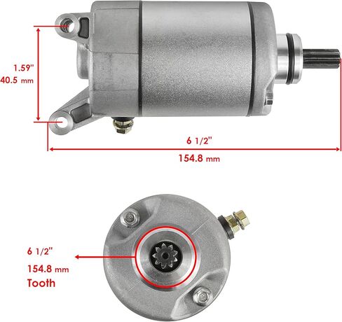 Caltric Starter Compatible with Polaris Ranger 500 2x4 4x4 2017-2021 / Ranger 570 / Ranger Crew 570 2015-2021 in Saudi Arabia