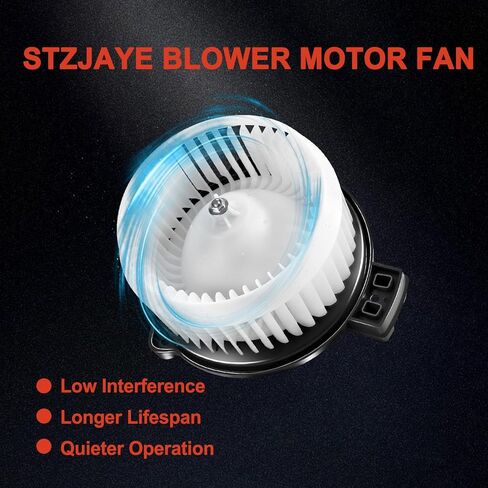 HVAC AC Blower Motor Fan Heater Motor Replacement 700247 79310-TF0-G01 Compatible with Honda for FIT 2009 2010 2011 2012 2013 2014 615-50209 79310TF0G01 in Saudi Arabia