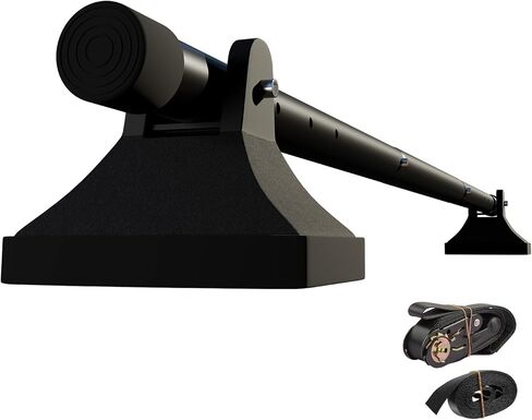 قضبان متقاطعة لسقف السيارة قابلة للتعديل، حامل أمتعة فولاذي بطول 4 أقدام لسيارات الدفع الرباعي السيدان بدون قضبان جانبية، تصميم عالي التحمل مضاد للسرقة in Kuwait