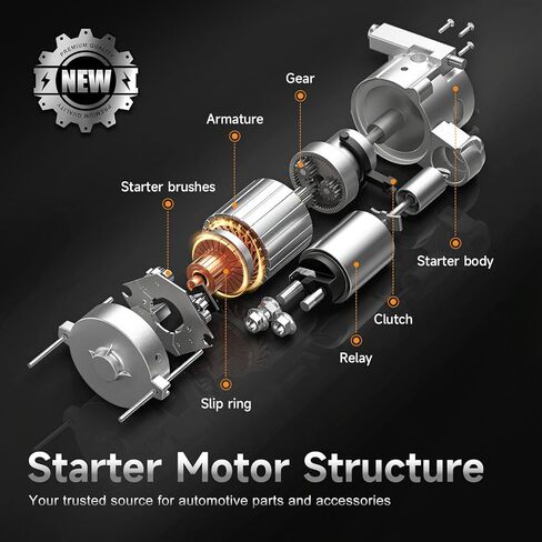 17986N Starter متوافق مع تشيفي ترافيرس 09-17، جي إم سي أكاديا 07-16، بويك إنكليف لاكروس، كاديلاك SRX XTS STS، إمبالا 12-20، بونتياك ساتورن سوزوكي 3.0L 3.6L V6 استبدال المحرك لـ 12645298 in Kuwait