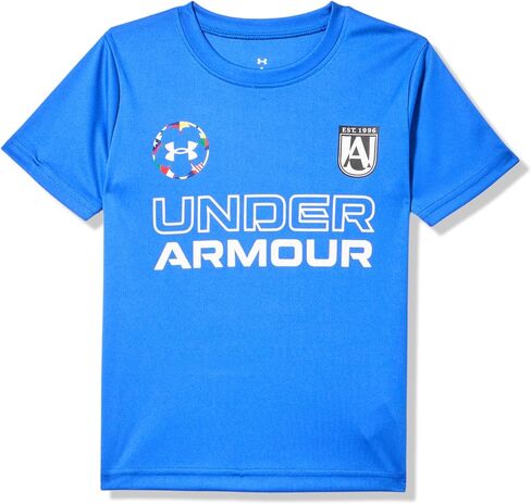 Under Armour Boys Short Sleeve Sports Graphic T-Shirt, Lightweight & Breathable, Relaxed Fit in Saudi Arabia