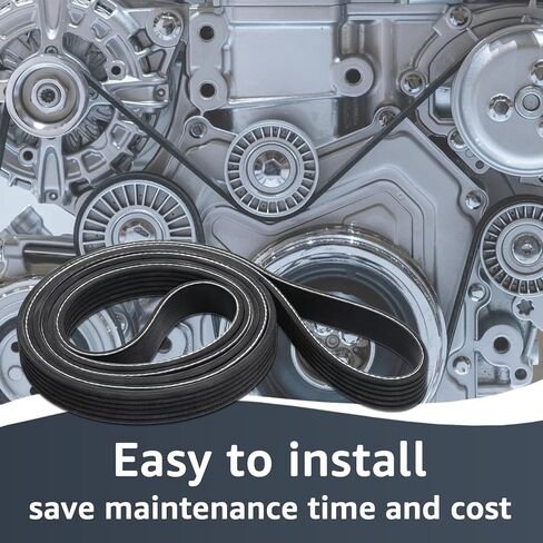 6K930 V-Ribbed Serpentine Belt, Gold Grade Replacement for Serpentine Drive Belts in Most Brand Car Models in Kuwait