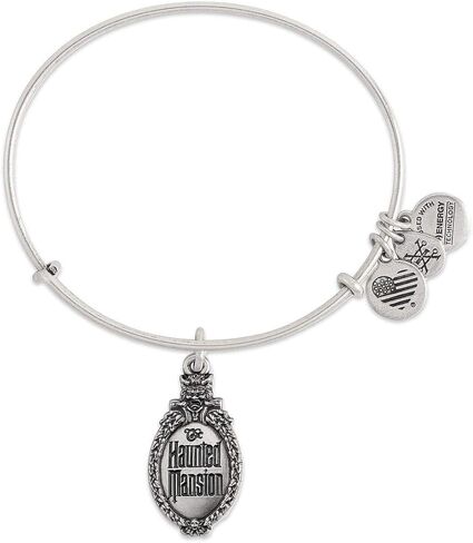 سوار ديزني أليكس آند آني باركس Haunted Mansion Bangle باللون الفضي in Saudi Arabia