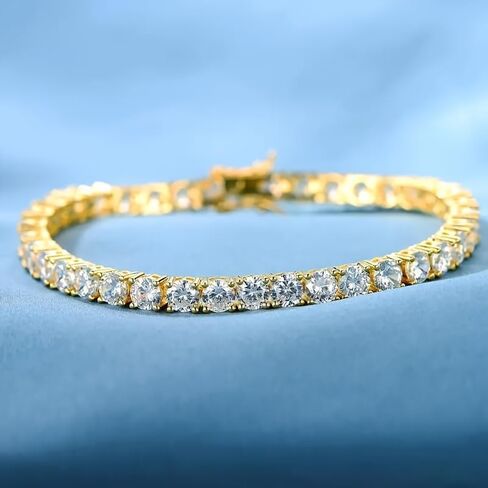 Luxury-inspired dazzling zircon tennis bracelet Minimalist women's everyday dating fashion jewelry accessory in Saudi Arabia